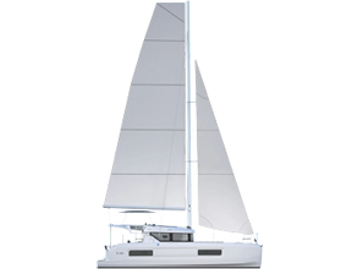 Lagoon 38 catamaran full profile